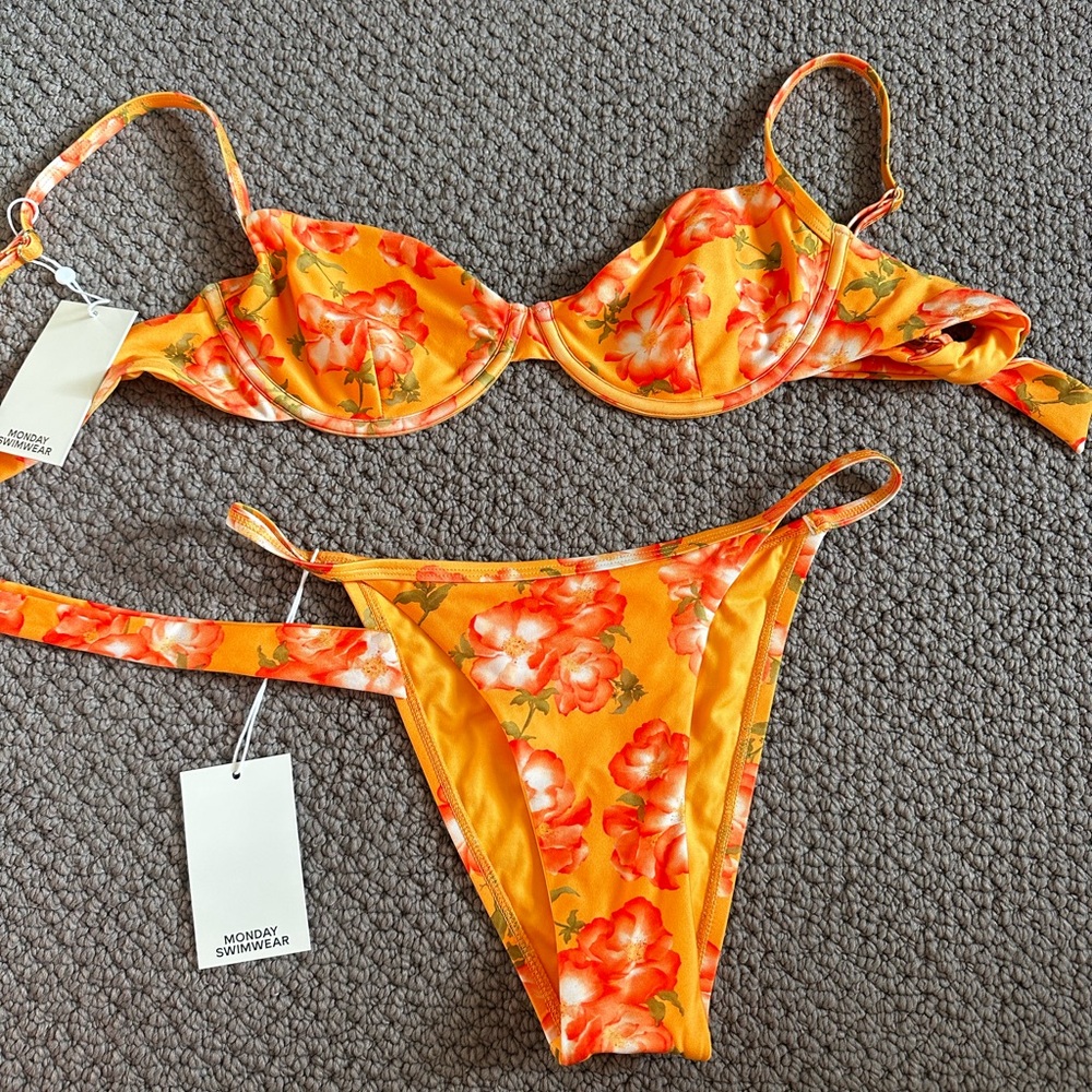 Monday Swimwear field of dreams Floral Bikini